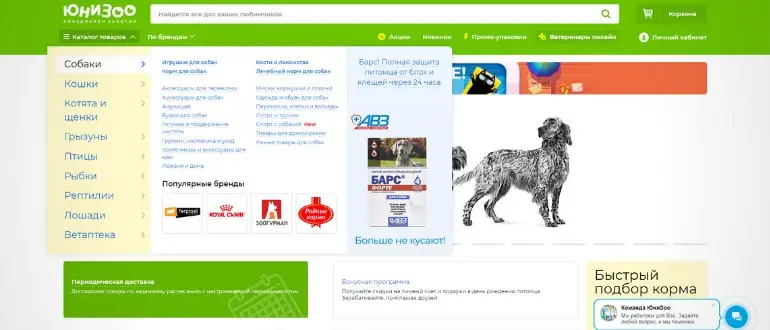 Топ лучших зоомагазинов